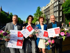 De winnaars van de Open Data FWD Challenge